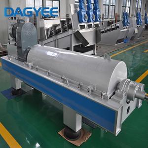 Industrial High Speed Separator Horizontal Decanter Centrifuges 