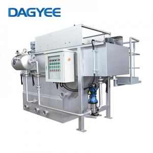 Stainless Steel Wastewater Treatment DAF System Dissolved Air Flotation for Industrial Sewage