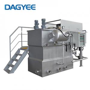 Stainless Steel Wastewater Treatment DAF System Dissolved Air Flotation for Industrial Sewage