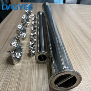 Stainless Steel Pipe Plastic PVC UPVC Element Ozone Static Mixer Tube